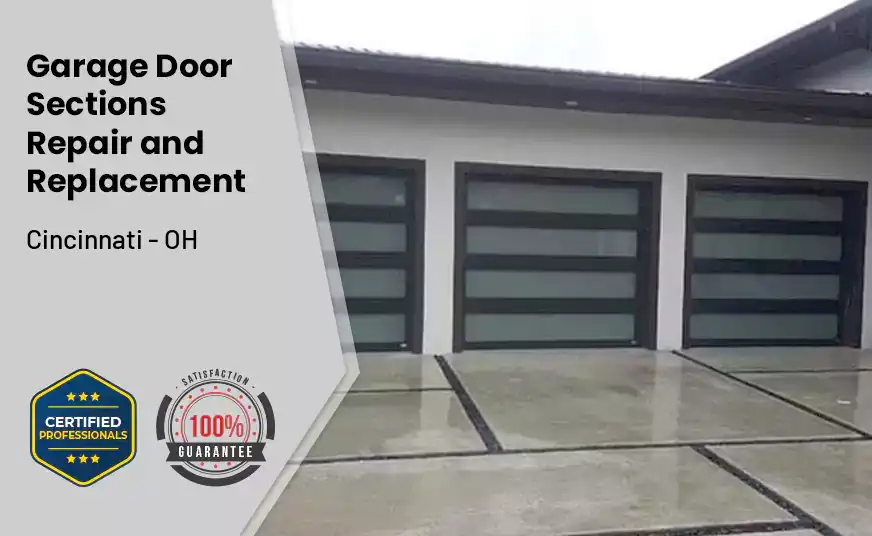 Garage Door Sections Repair and Replacement Cincinnati - OH 