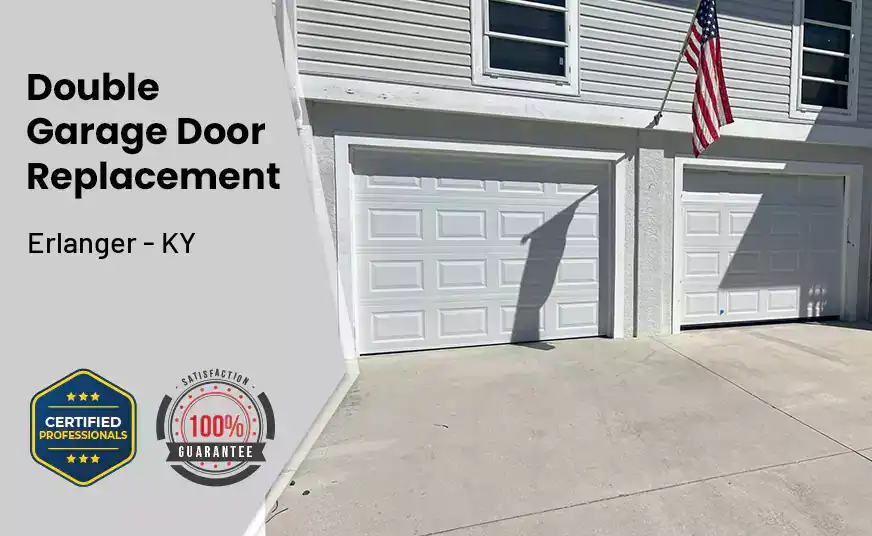 Double Garage Door Replacement Erlanger - KY 