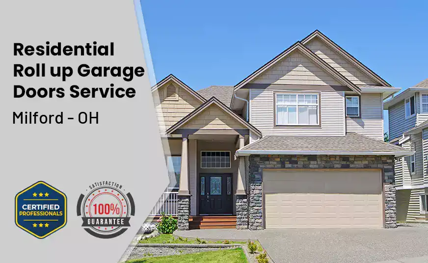 Residential Roll Up Garage Door Milford - OH 
